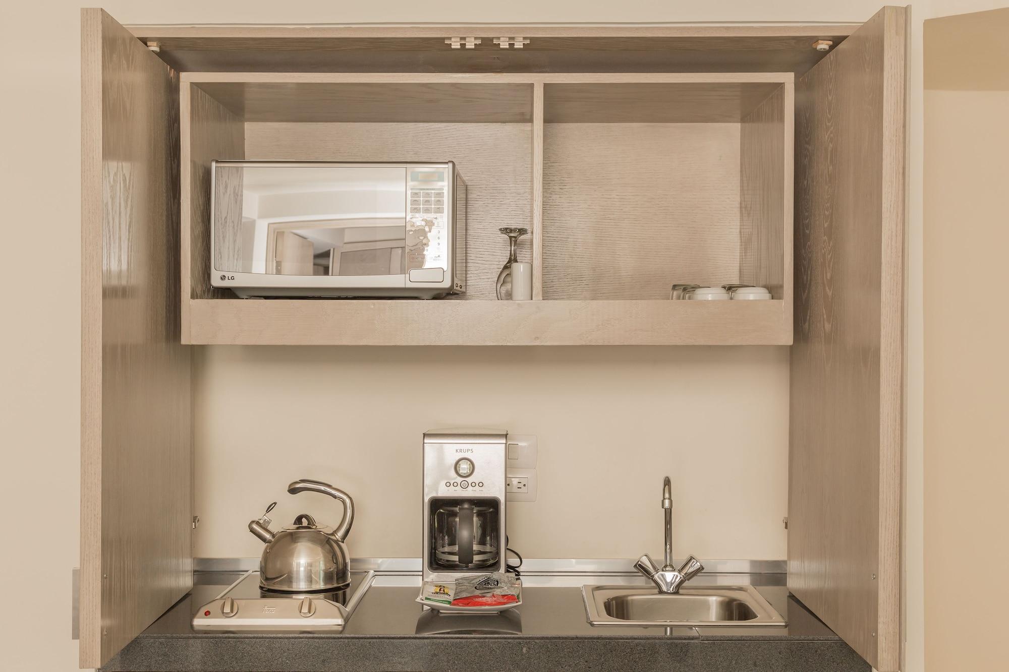 Suites Contempo เม็กซิโกซิตี้ ภายนอก รูปภาพ A typical kitchenette
