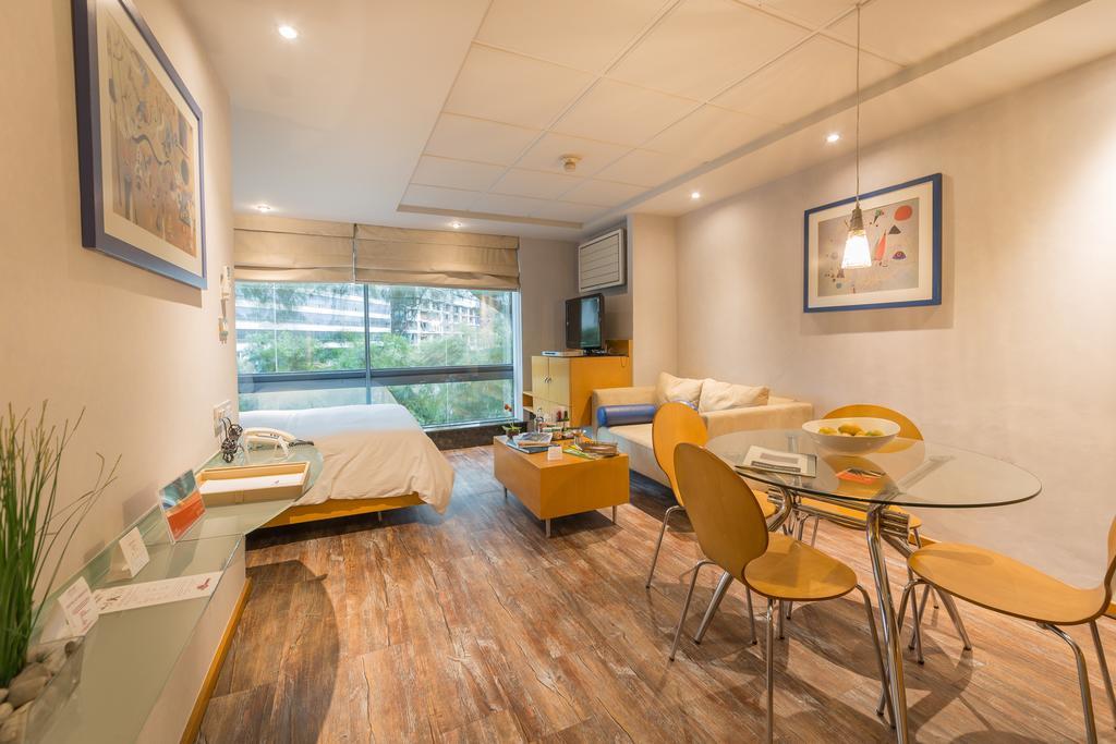 Suites Contempo เม็กซิโกซิตี้ ภายนอก รูปภาพ A typical studio apartment in Singapore